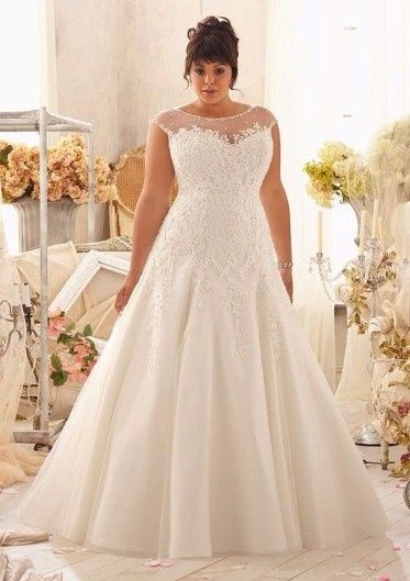 Noivas plus size: o vestido de noiva 👰 5