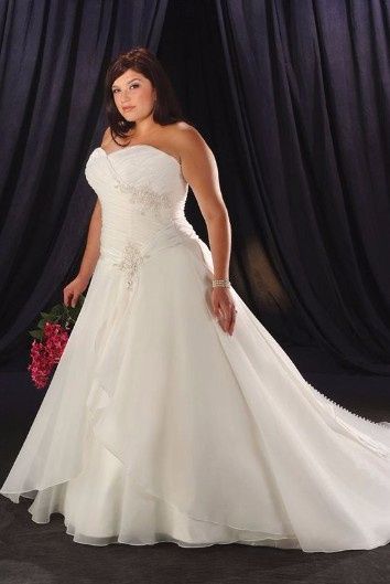 Vestidos para noivas plus size
