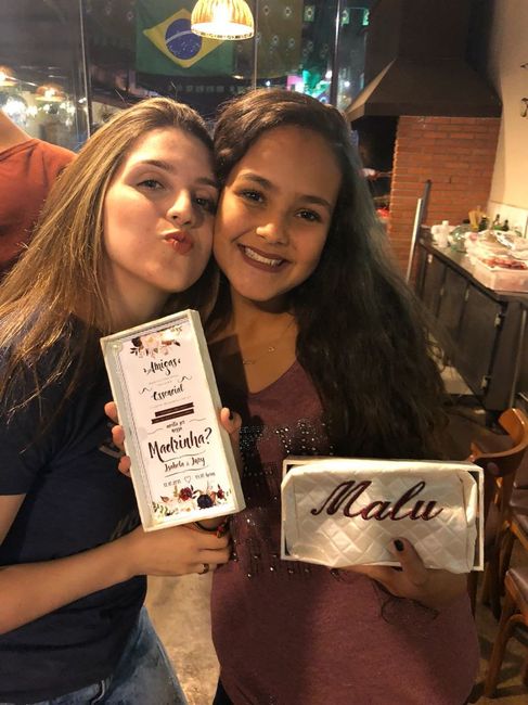 Convite das madrinhas solteiras 