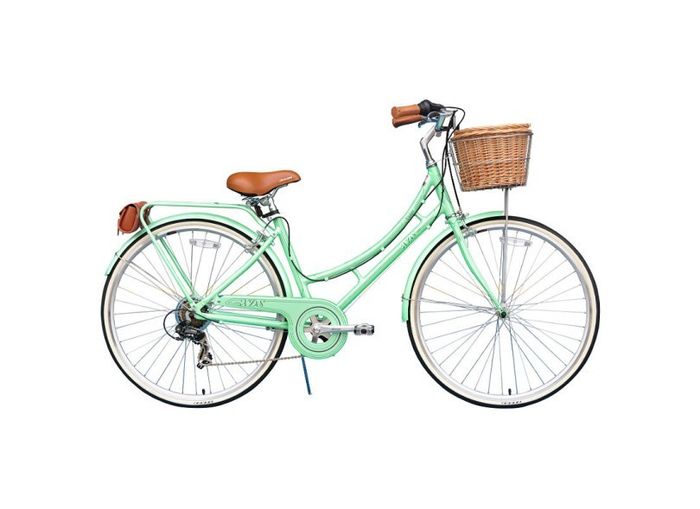 Bike vintage verde água