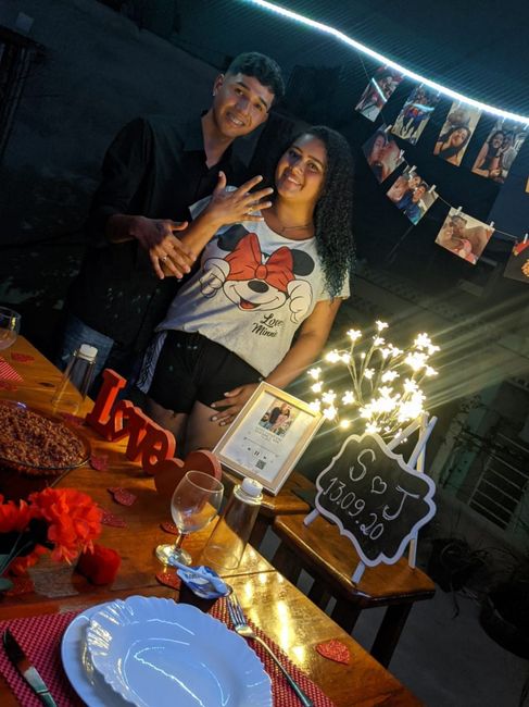 Pedido de casamento: ter um público OU algo simples em casa? 1