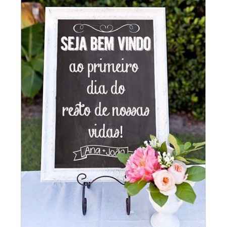 ... do resto de nossas vidas! 