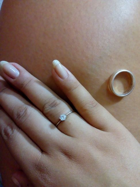  Olhem o que ganhei. 💍😍👰🏻 - 1