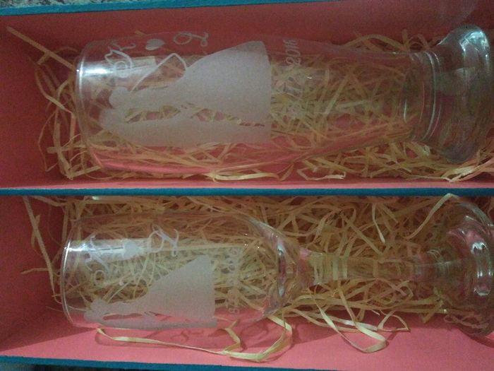 Lembrancinha dos padrinhos, convidados e taça para o brinde! - 7
