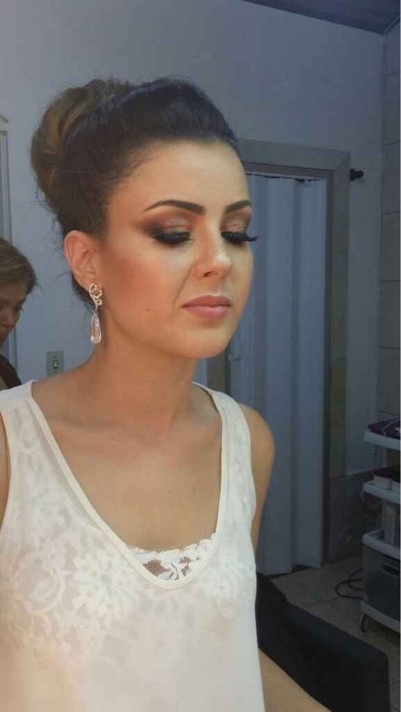 Meu teste de cabelo e make! vem ver!!! - 2