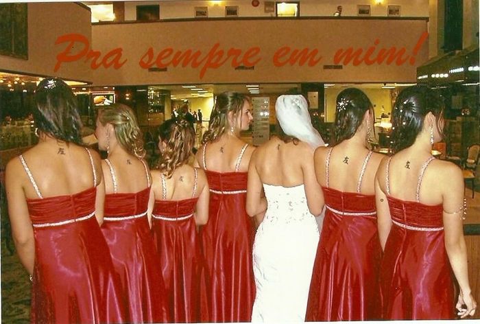 Idéias diferentes para o casamento. (ex:damas de honra adultas) - 4
