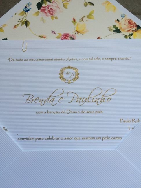Convite papel e estilo - 5