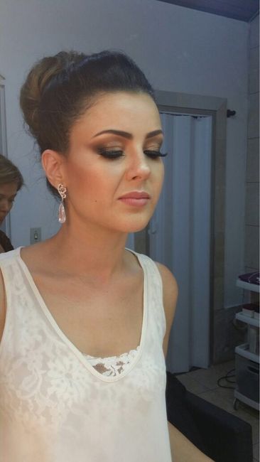 Meu teste de cabelo e make! vem ver!!! - 2