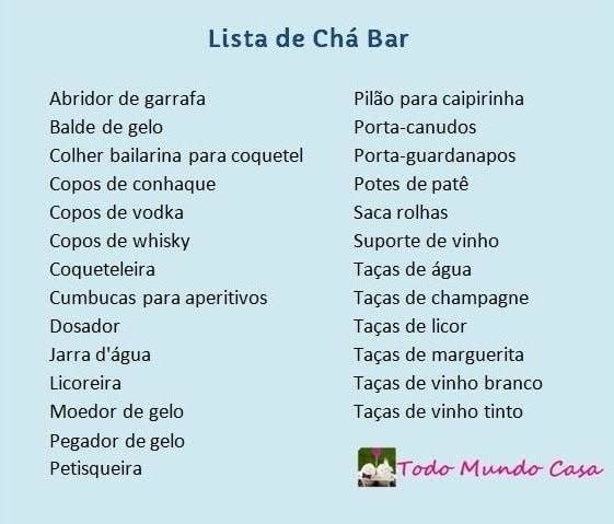 Chá bar - 1