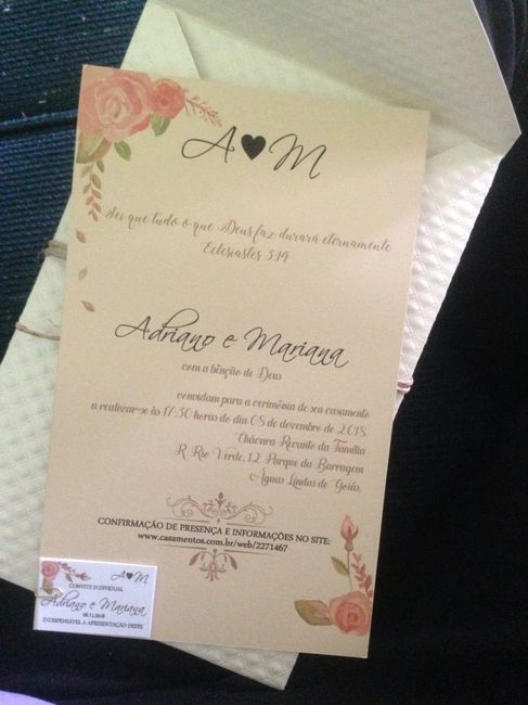 convites de casamento 💕 - 2