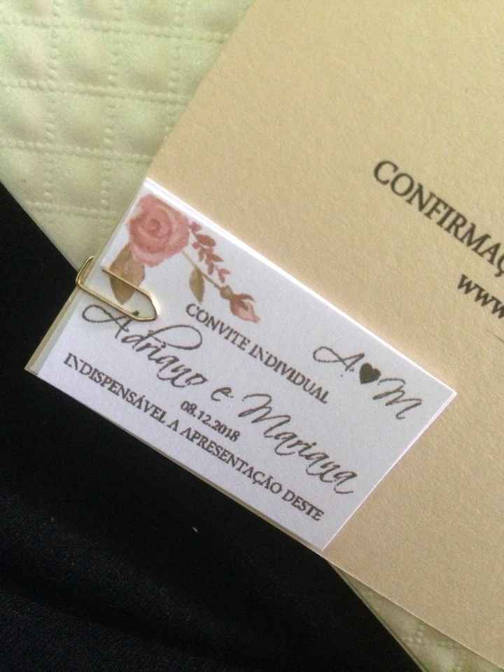 convites de casamento 💕 - 5