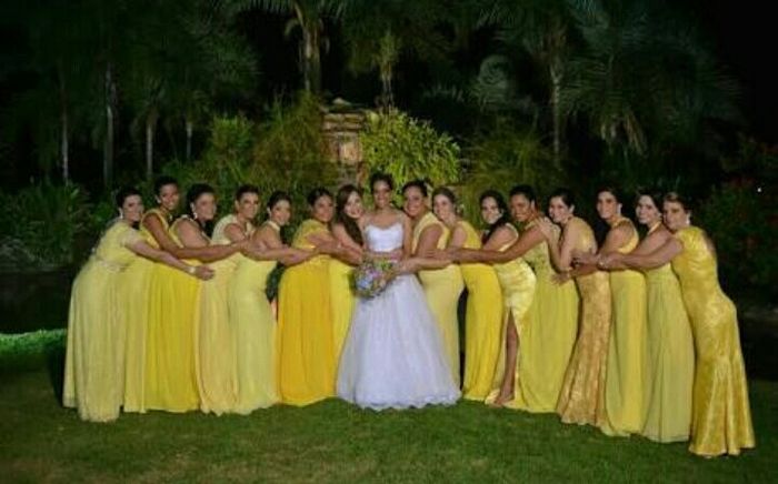 Madrinhas de amarelo 💛 - 3