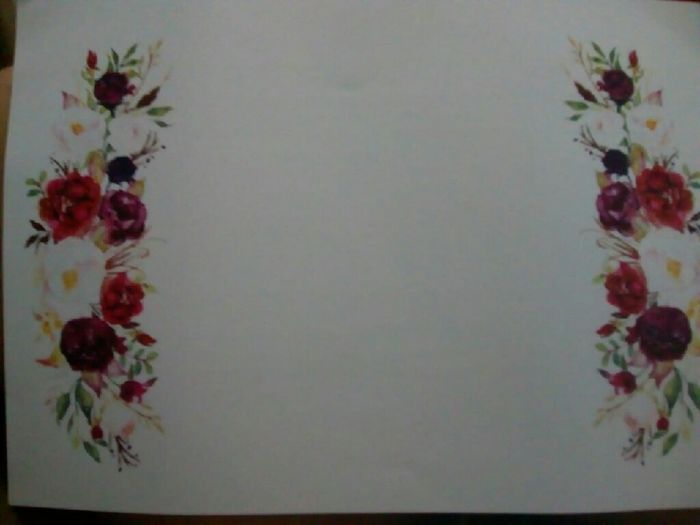 Meu convite de casamento flores marsala - 2