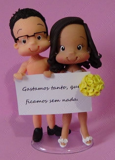 Topo de Bolo Enderson e Fernanda