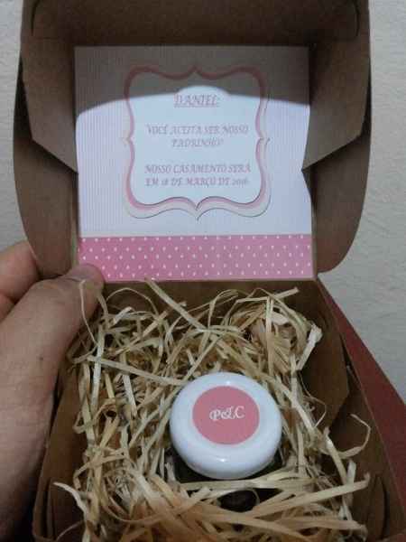 Convite para os Padrinhod Diy