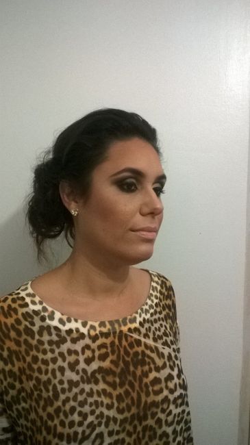 Penteado e maquiagem - Eu queria um coque bagunçadinho