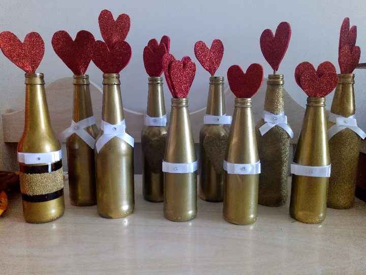 Nossos centros de mesa 😍 #faltaumdia ❤️ - 1