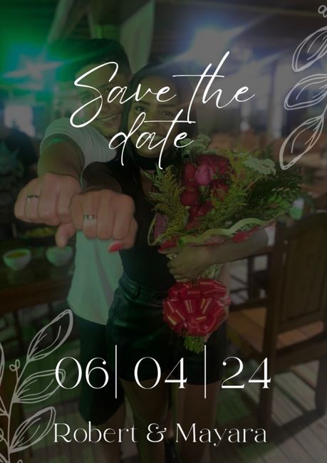 o Save the Date 3