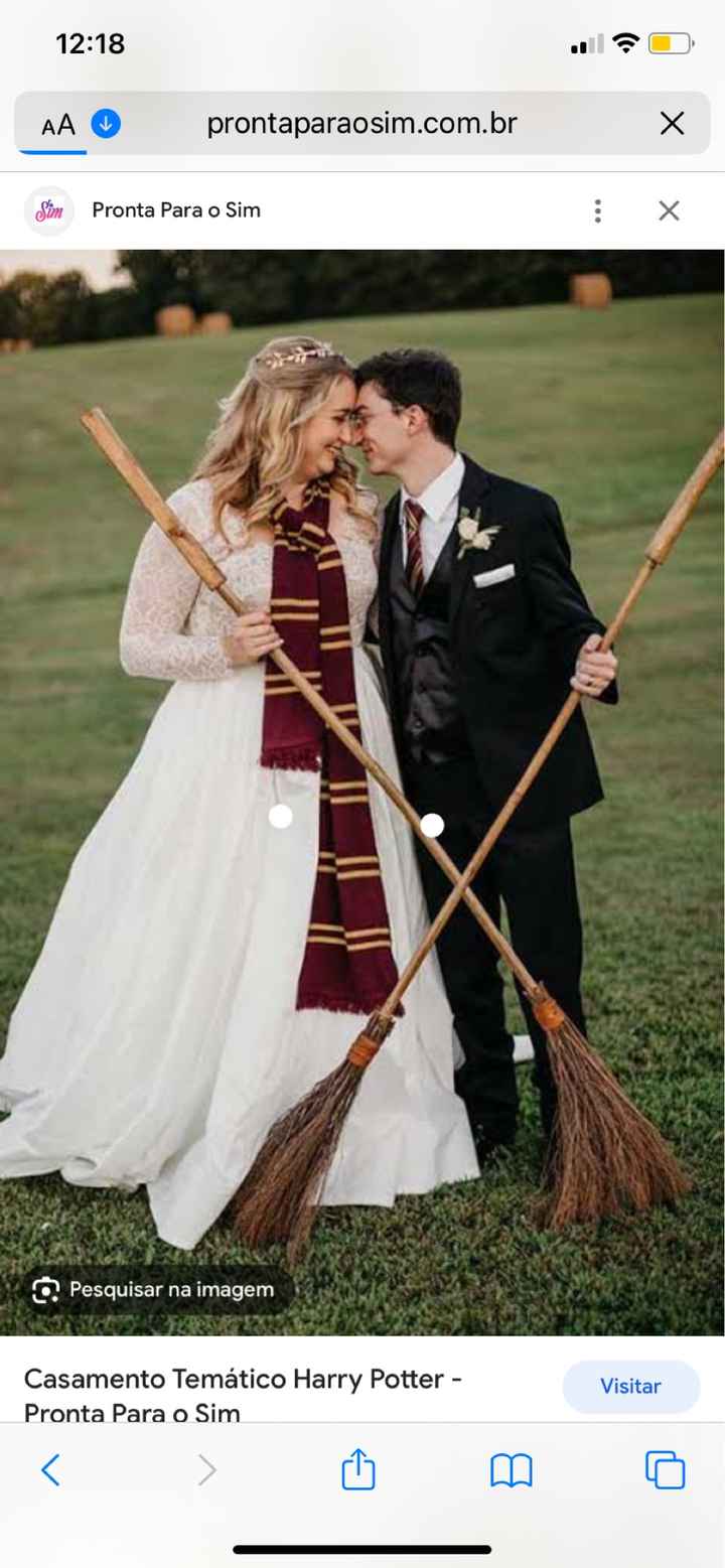 Convite temático Harry Potter - 1