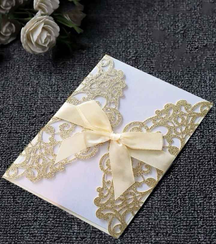 Meninas como estão se organizando com os convites de chá de panela e Casamento? - 1