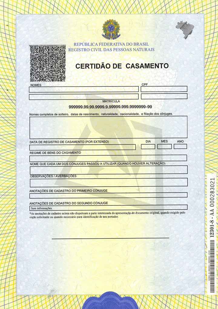 Casamento no civil 📄 - 1