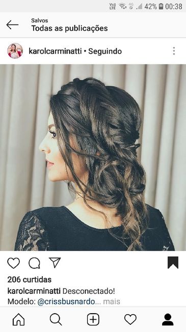 Penteado solto x preso - 1