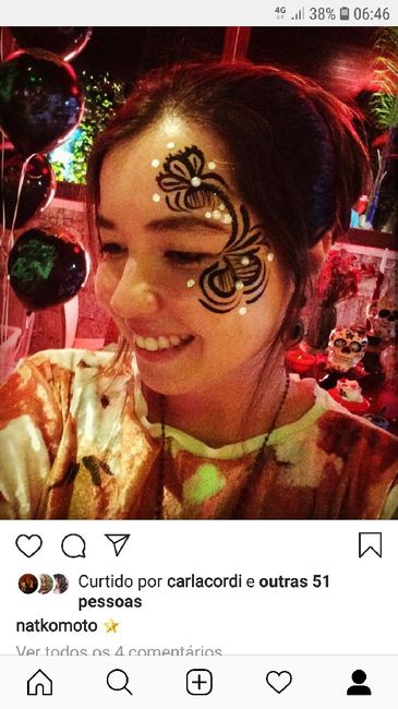 Make artística para festa - 1