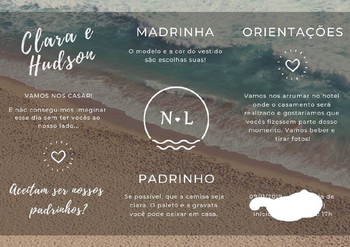 Manual + Convite dos Padrinhos - 1