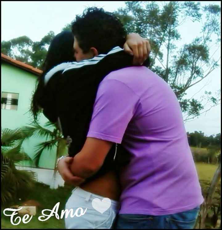 A primeira foto com o seu futuro marido - 1