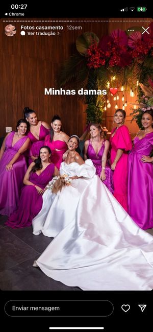 Damas de honra Adultas quem vai ter? 1