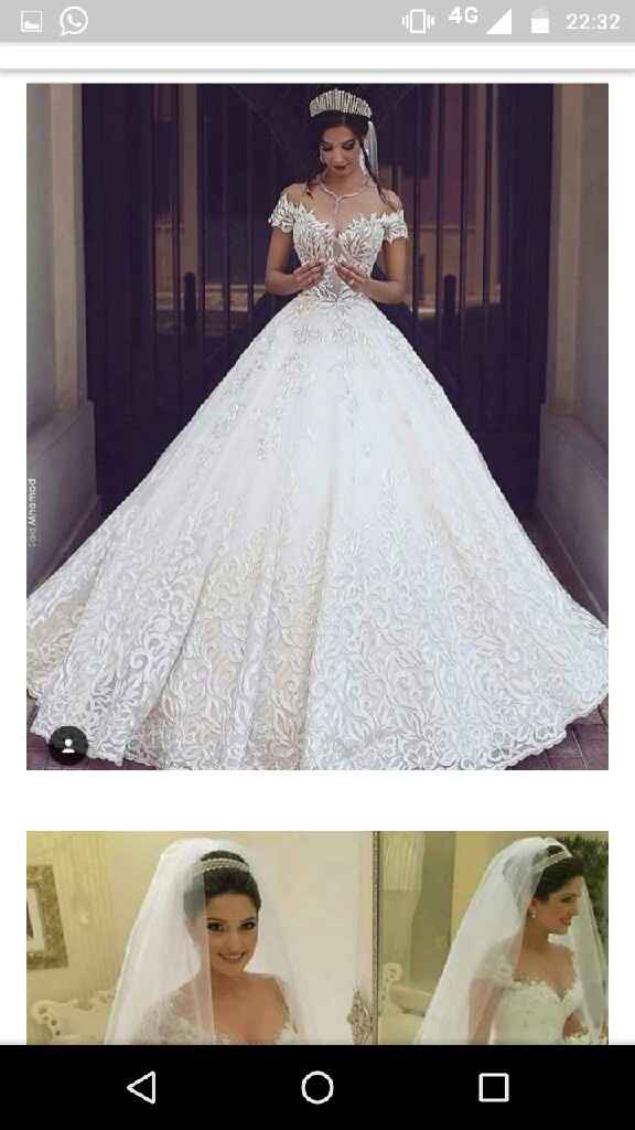 Vem opinar vestido de noiva qual escolher ? - 1