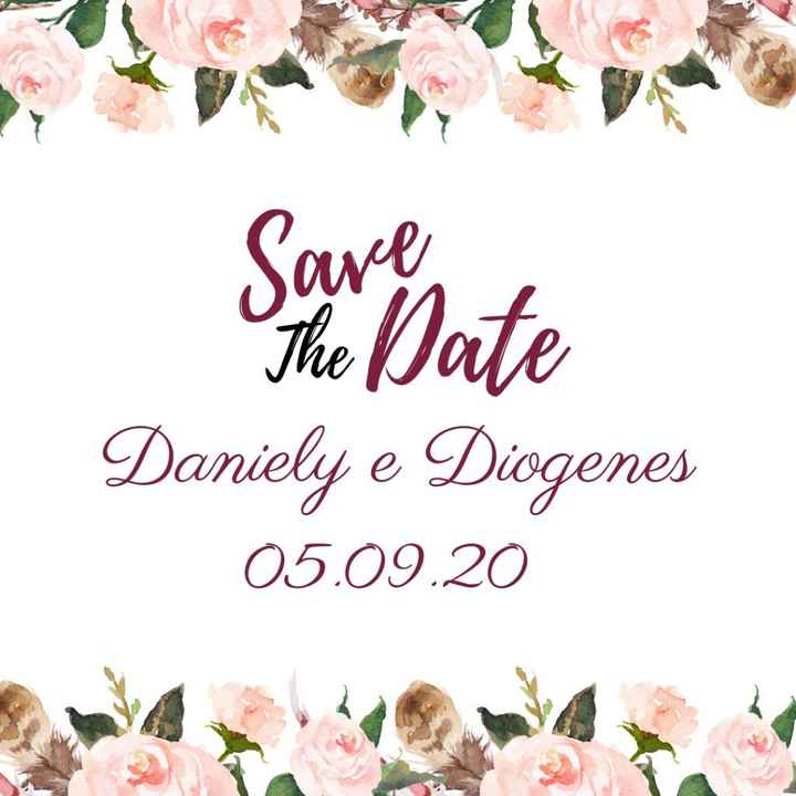 Save the date 