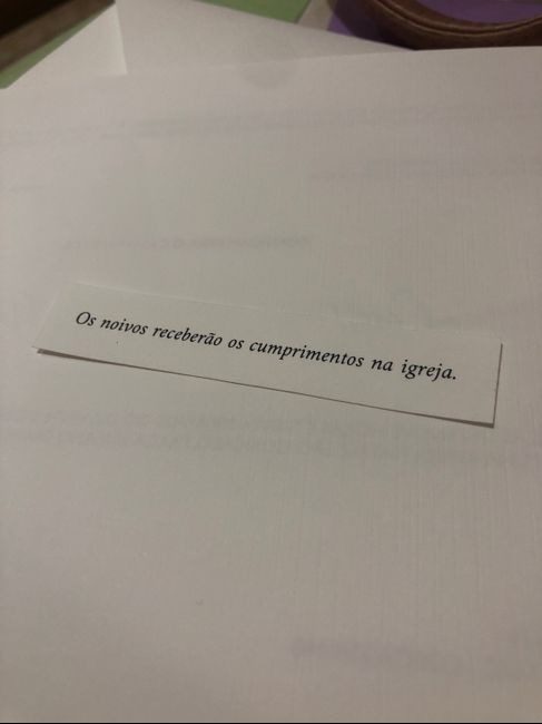 Convite prontinho! Faltou colocar “onde os noivos receberão os cumprimentos” - 1