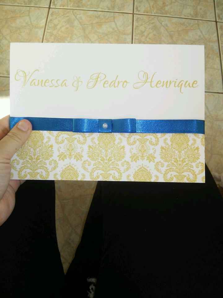Meus convites chegaraaaaaam! - 1