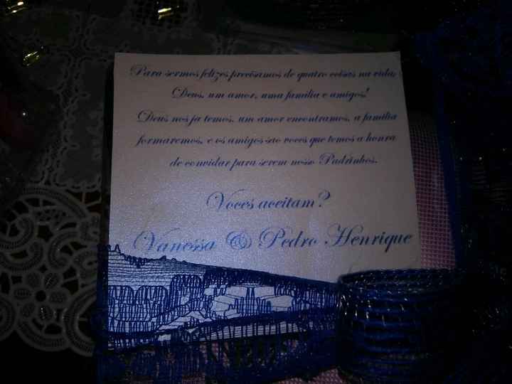 Convites padrinhos diy prontos - 3