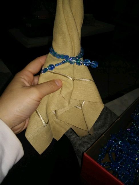 Meus aneis de guardanapo diy - 2