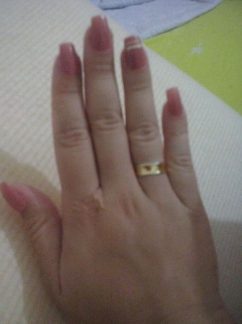 Minhas aliança linda! - 1