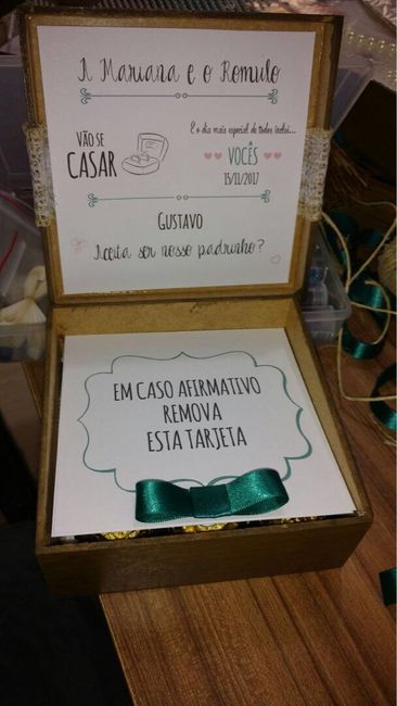 Meus convites para padrinhos - vem ver! - 3