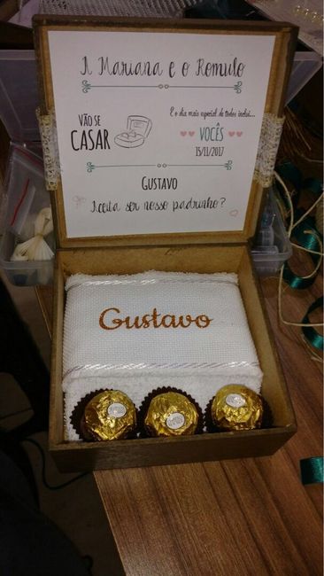Meus convites para padrinhos - vem ver! - 5
