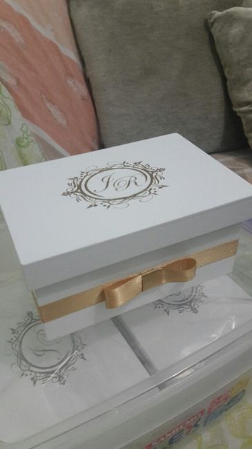 Meus convites para padrinhos... amei!! - 1