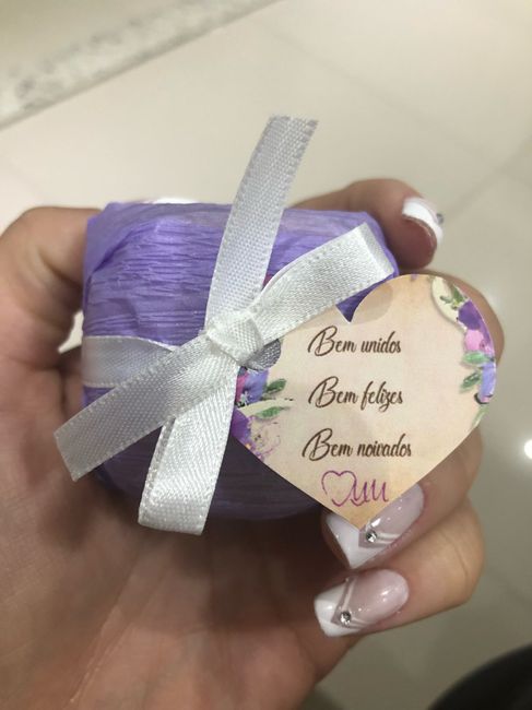 o que dar de lembrancinhas no noivado ?! - 2