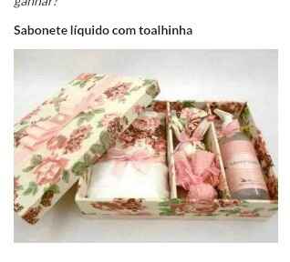 Se você fosse escolhida para ser madrinha/padrinho, quais destes mimos gostaria de ganhar? - 1