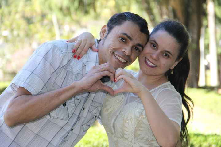 Casal feliz
