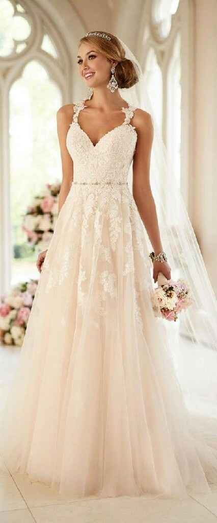 15 lindíssimas inspirações de vestidos de noiva evasê - 1