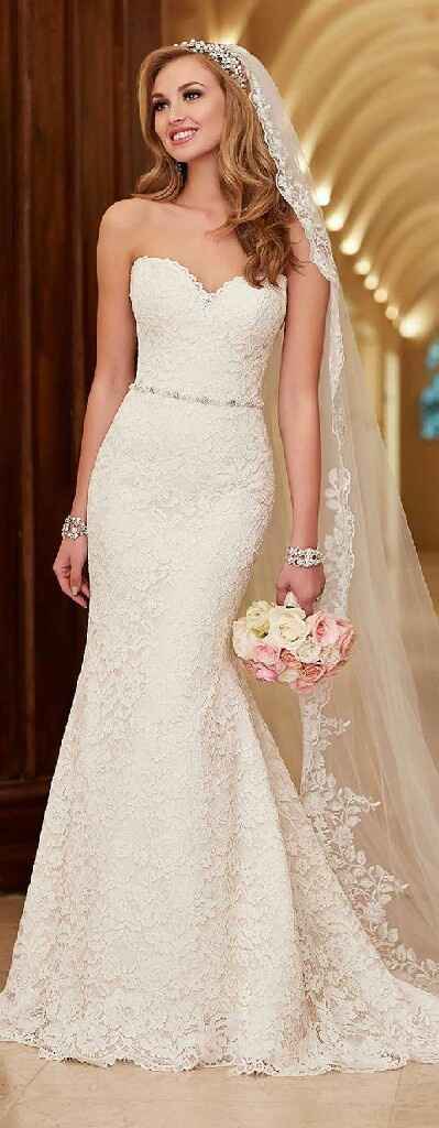 15 lindíssimas inspirações de vestidos de noiva evasê - 3