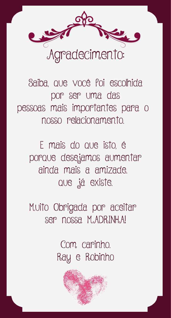 Arte do convite dos padrinhos - 10