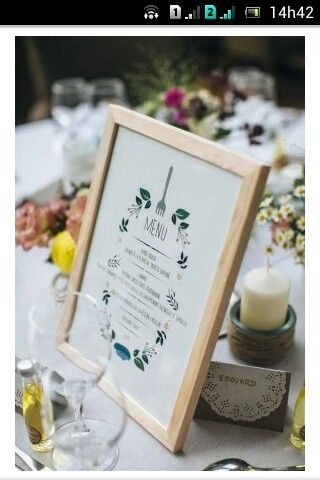 Inspirações de menu de mesa - 5