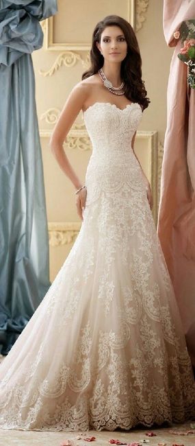 15 lindíssimas inspirações de vestidos de noiva evasê - 4