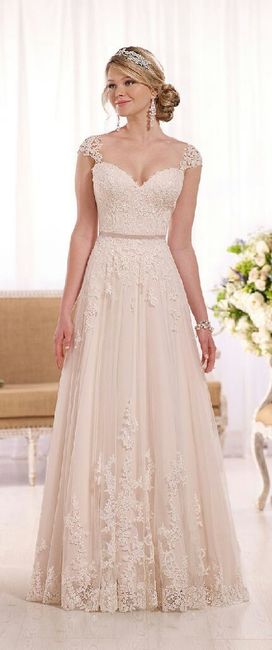 15 lindíssimas inspirações de vestidos de noiva evasê - 5