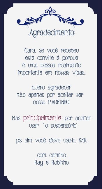 Arte do convite dos padrinhos - 5